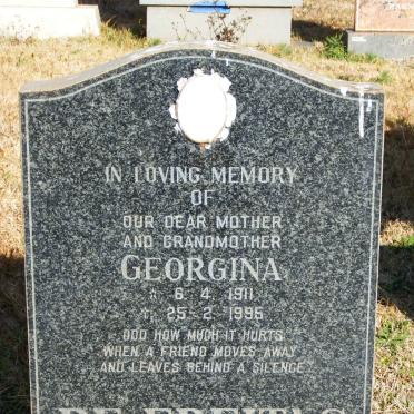 FREITAS Georgina, de 1911-1995