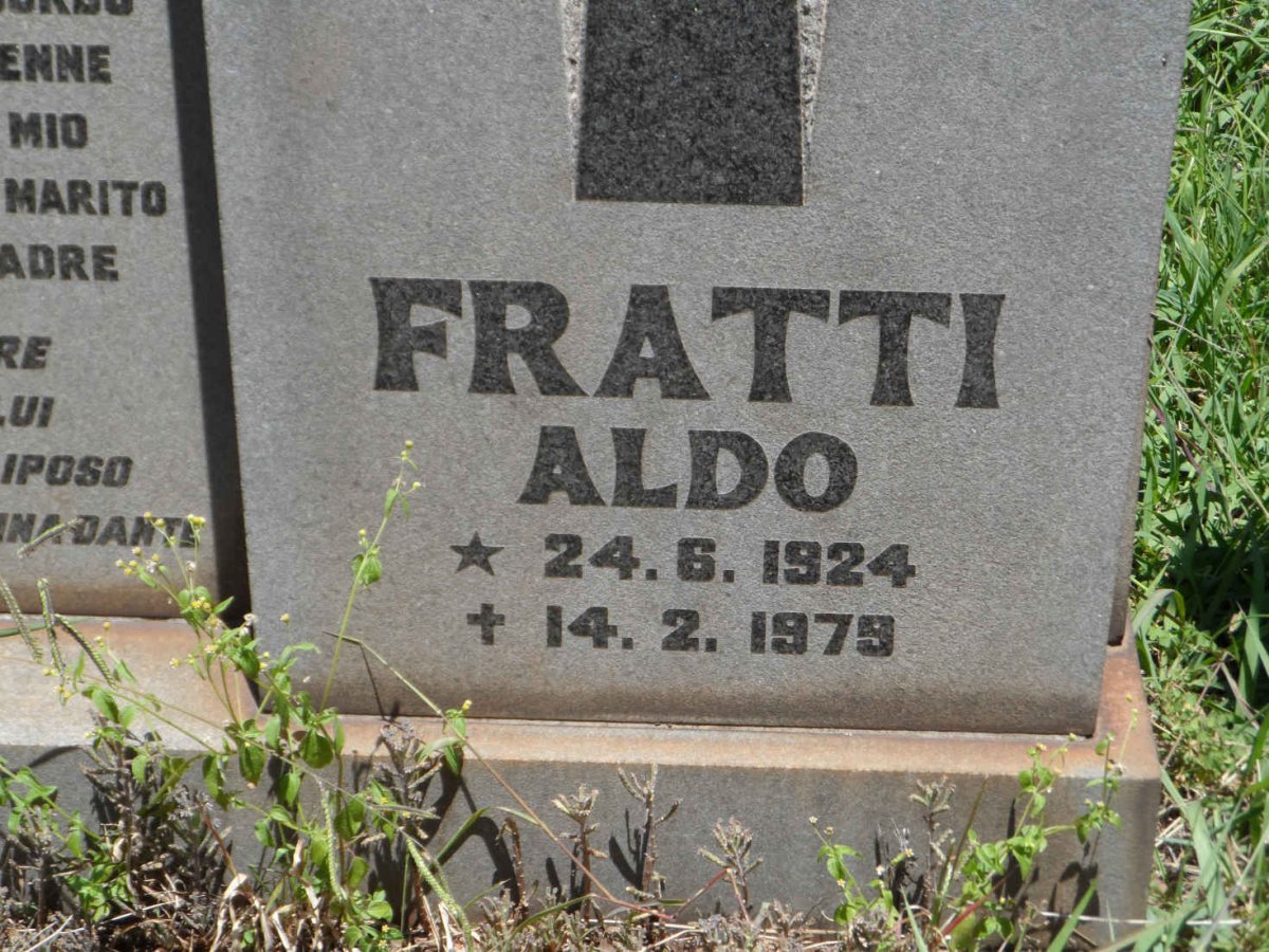 FRATTI Aldo 1924-1979