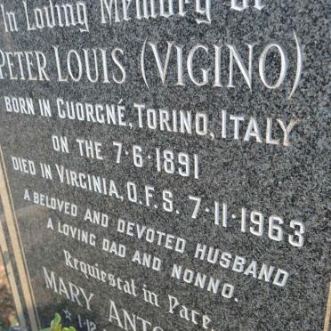 FRANS? Peter Louis 1891-1963 &amp; Mary Antoinette 1898-1981