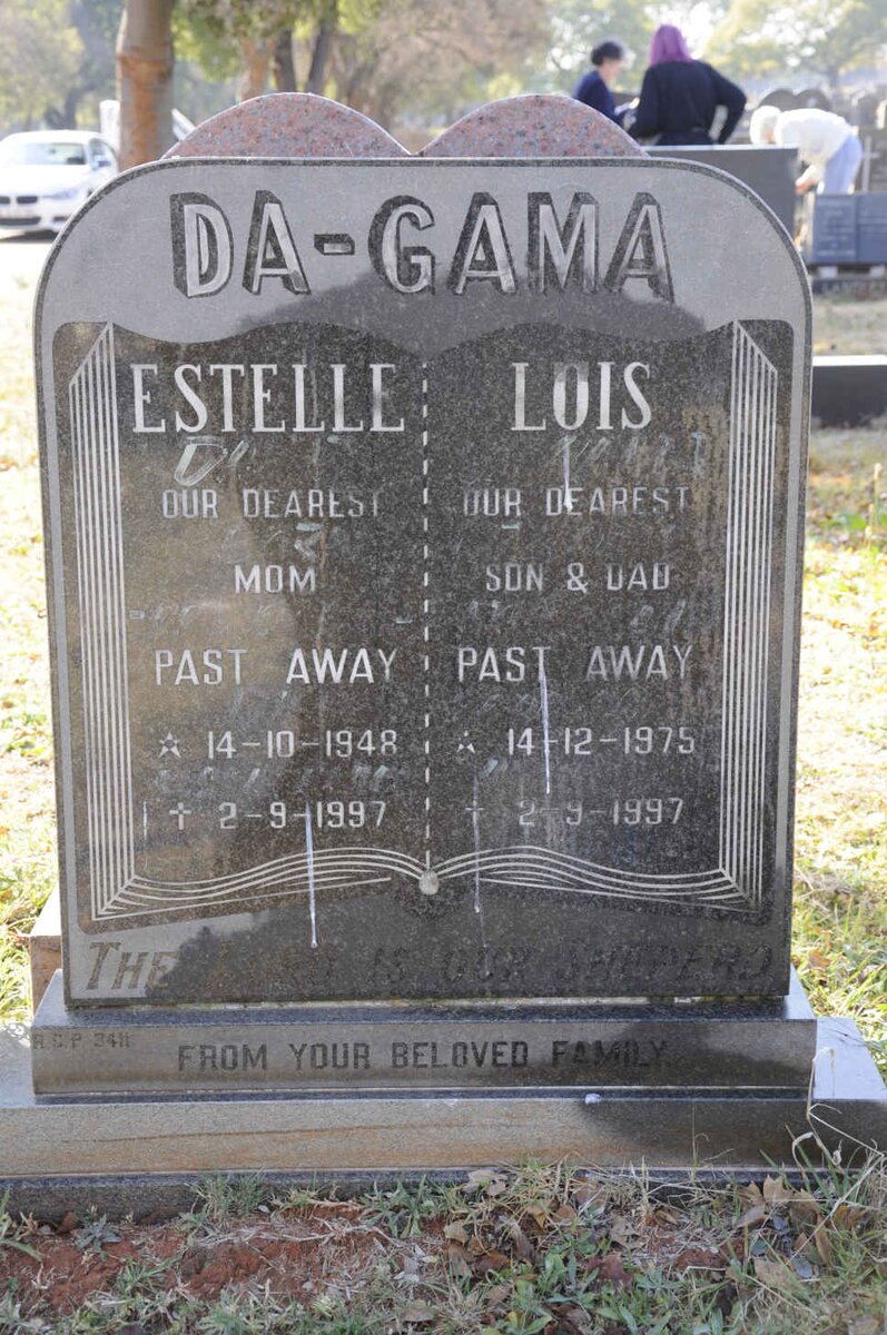 GAMA Estelle, da 1948-1997 :: DA GAMA Lois 1975-1997