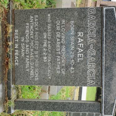 GARCIA Rafael, GARCIA 1943-1993