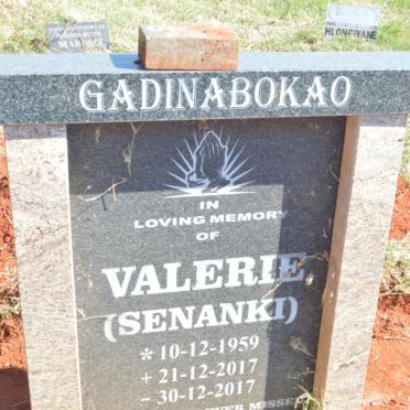 GADINABOKOA Valerie nee SENANKI 1959-2017