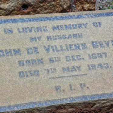 GEYER John de Villiers 1907-1943