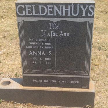 GELDENHUYS Anna S. 1913-1969