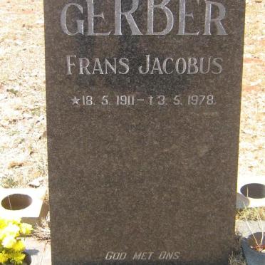 GERBER Frans Jacobus 1911-1978