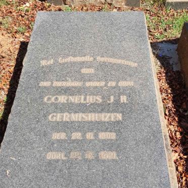 GERMISHUIZEN Cornelius J.H. 1903-1960