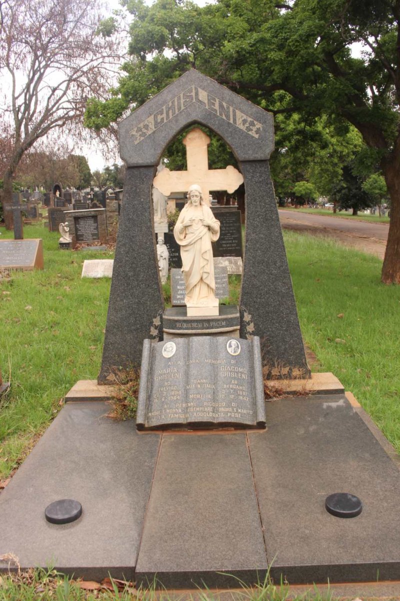 GHISLENI Giacomo 1881-1947 &amp; Maria 1894-1984