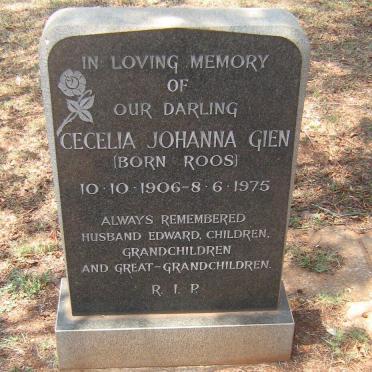 GIEN Cecelia Johanna nee ROOS 1906-1975