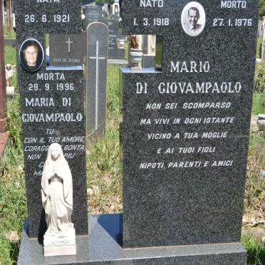 GIOVAMPAOLO Mario, di 1918-1976 &amp; Maria 1921-1996