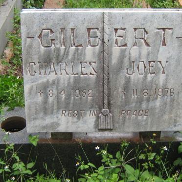 GILBERT Charles -1952 &amp; Joey -1976