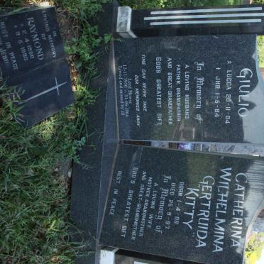 GIULIO Lucca 1904-1984 &amp; Catherina Wilhelmina Gertruida 1908-1997