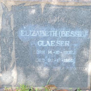 GLAESER Elizabeth 1902-1955
