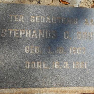 GOUWS Stephanus C. 1907-1961