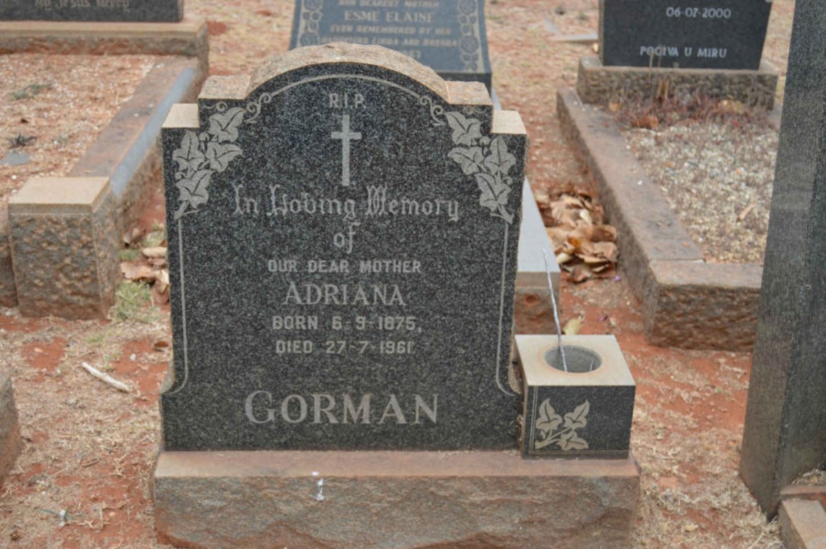 GORMAN Adriana 1875-1961