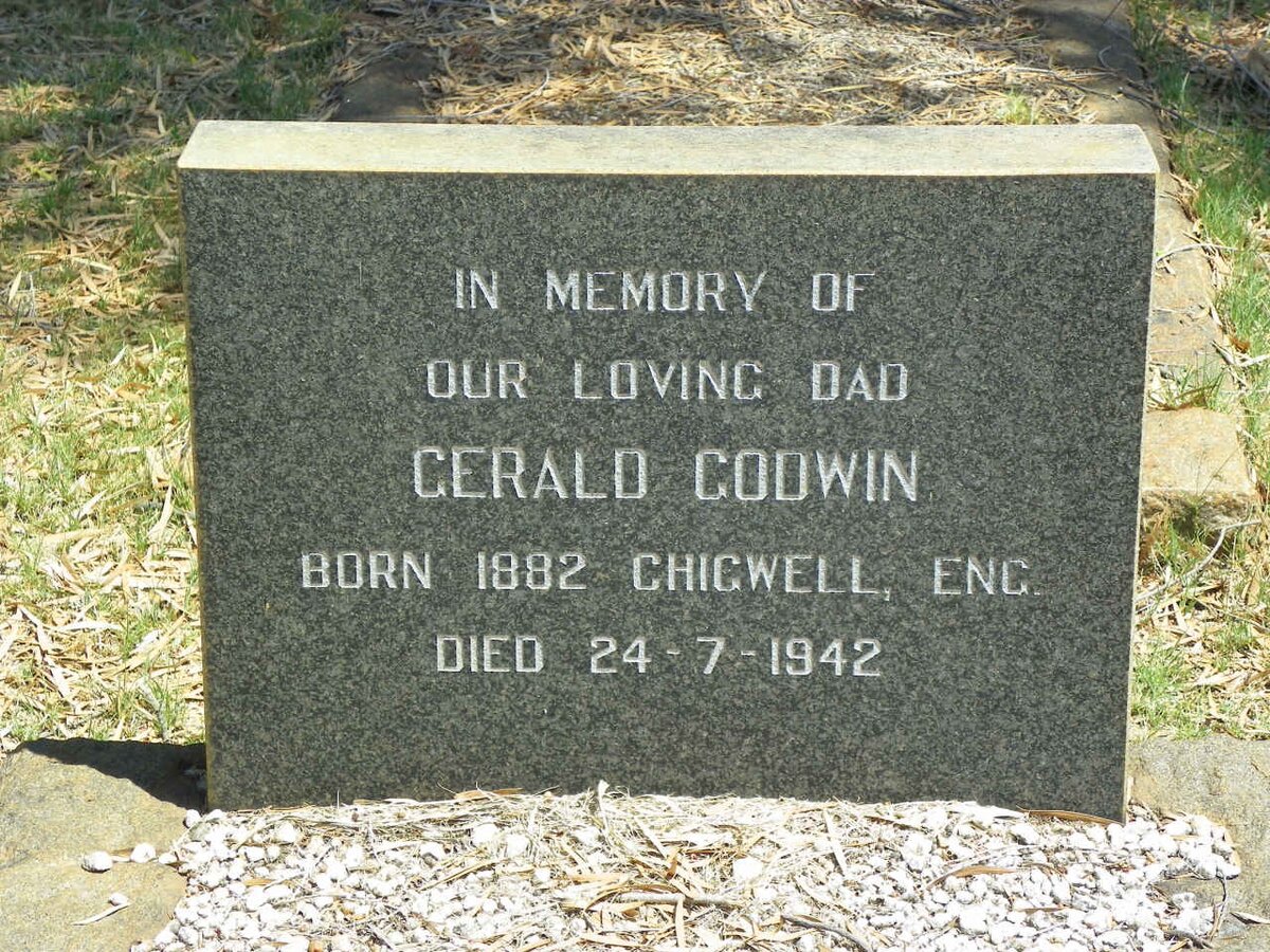 GODWIN Gerald 1882-1942