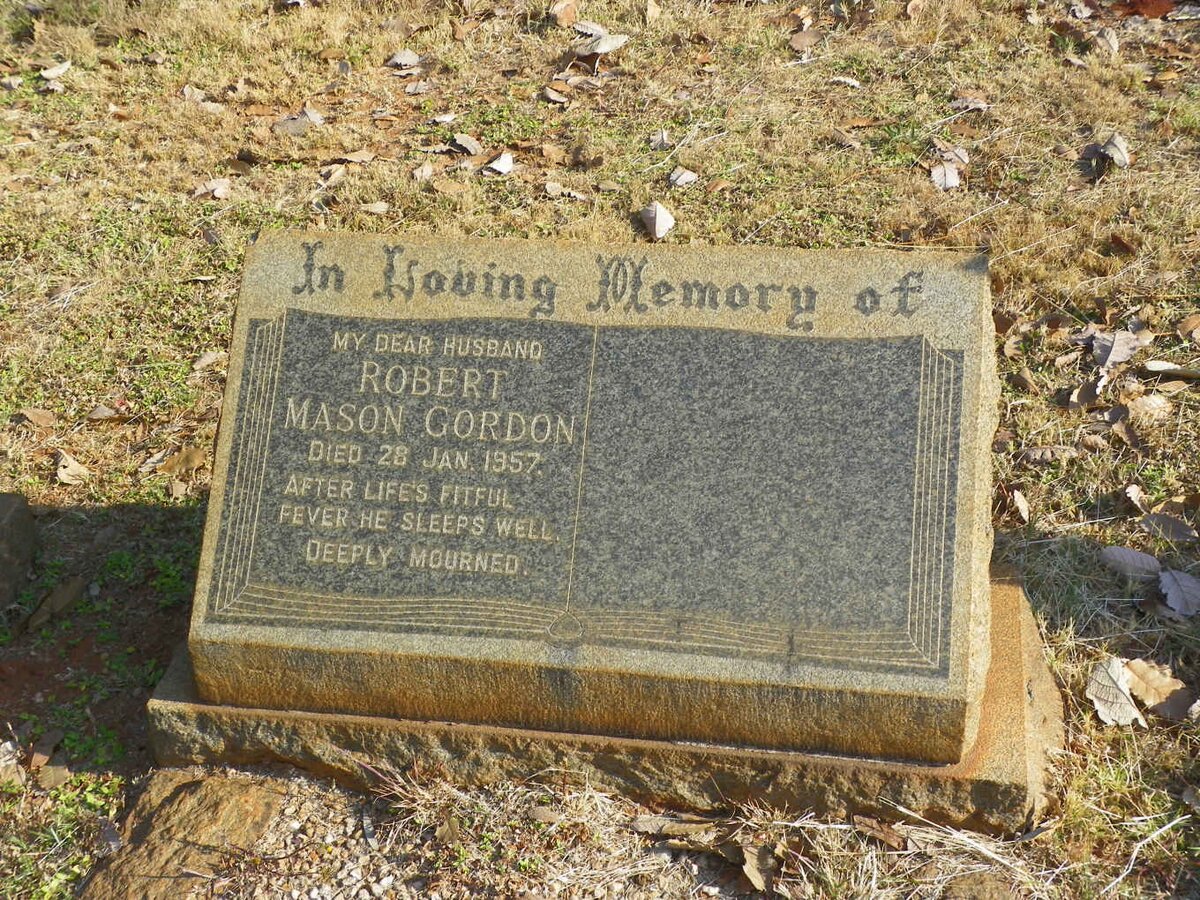 GORDON Robert Mason -1957