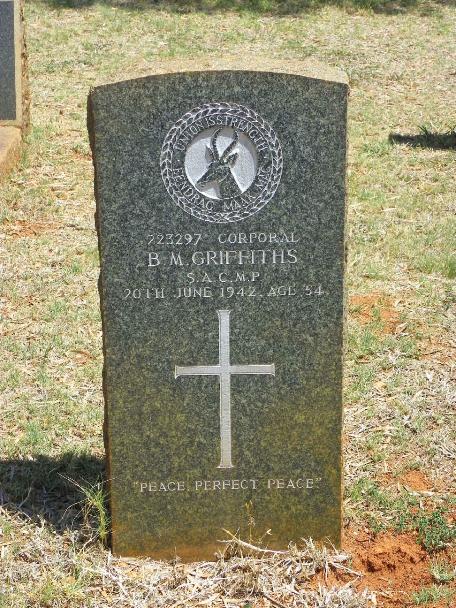 GRIFFITHS B.M. -1942