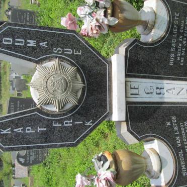 GRANGE Frederik Johannes, le 1918-1991 &amp; Susanna Catharina 1919-2004