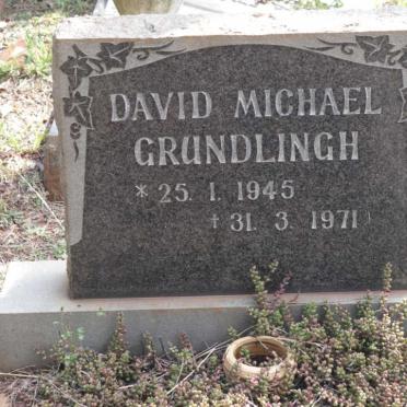 GRUNDLINGH David Michael 1945-1971