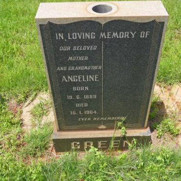 GREEN Angeline 1889-1964
