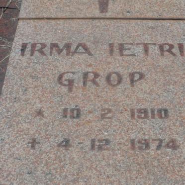 GROP Irma Ietri 1910-1974