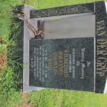 GRŸP Wilhelmus Johannes Cornelis, van der 1935-1991