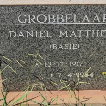 GROBBELAAR Daniel Mattheus 1917-1984