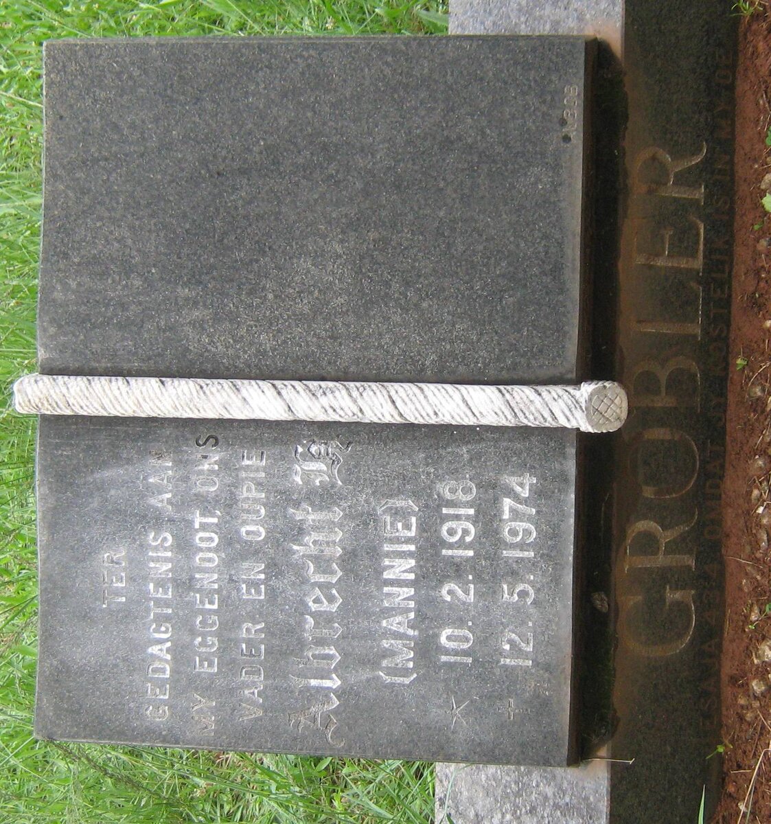 GROBLER Albrecht L. 1918-1974