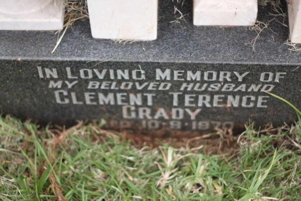 GRADY Clement Terence -1970