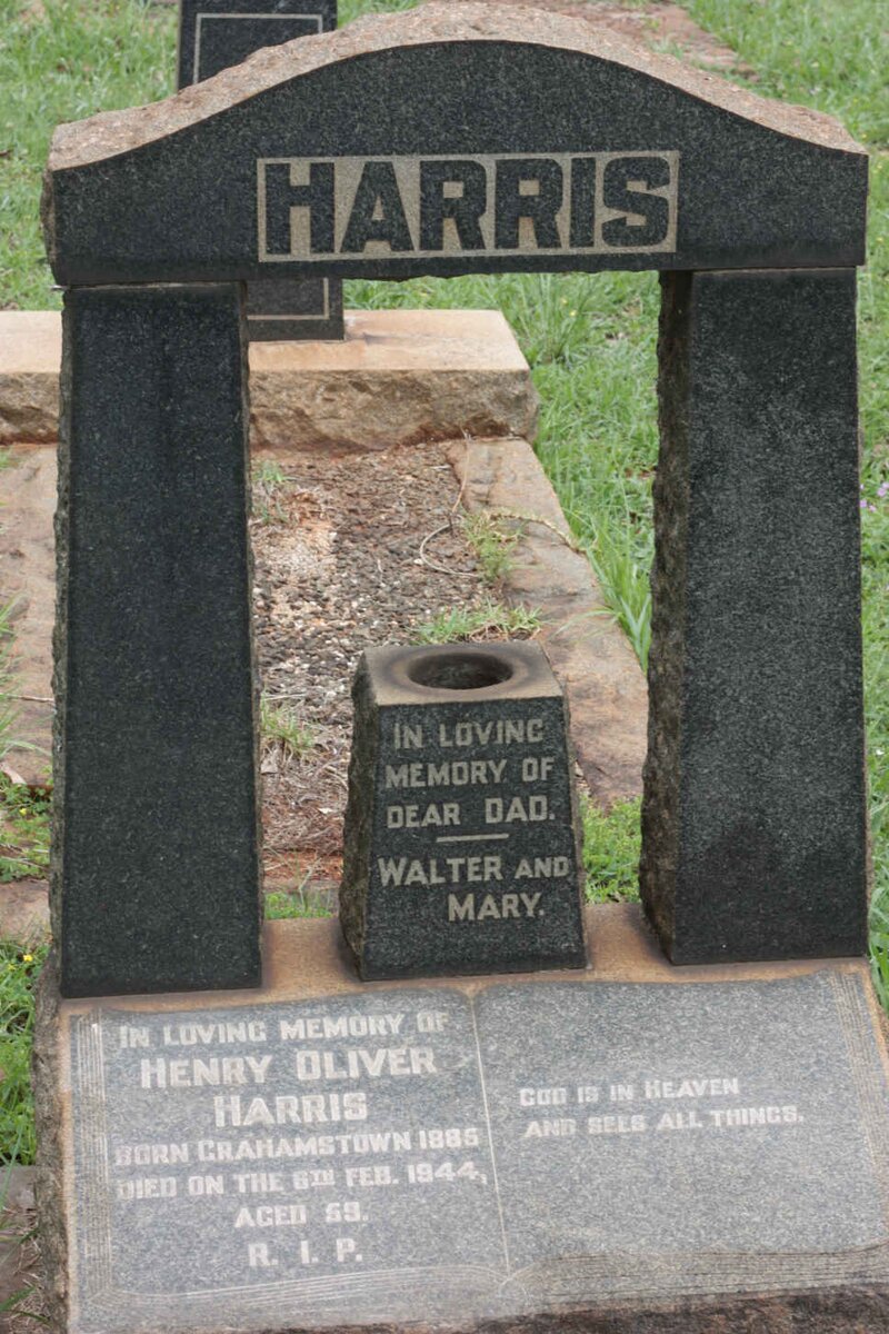 HARRIS Henry Oliver 1885-1944