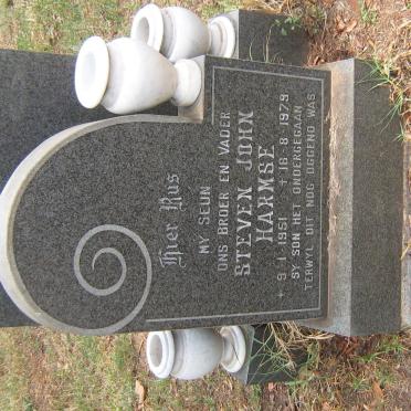 HARMSE Steven John 1951-1979