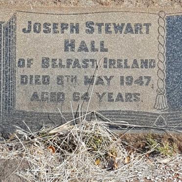 HALL Joseph Stewart -1947