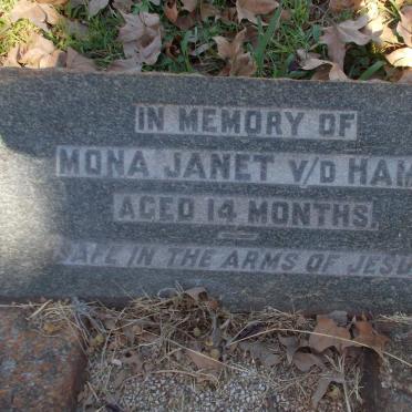 HAM Mona Janet, v.d.
