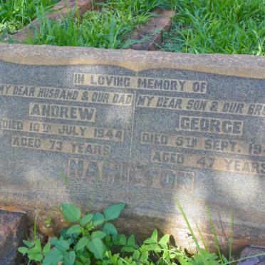 HAMILTON Andrew -1944 :: HAMILTON George -1948