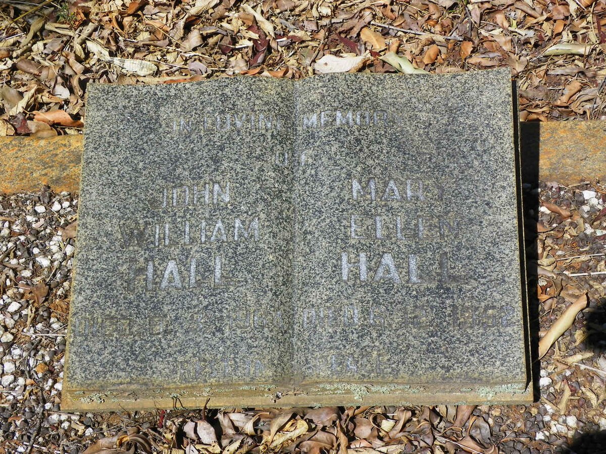 HALL John William -1964 &amp; Mary Ellen -1952
