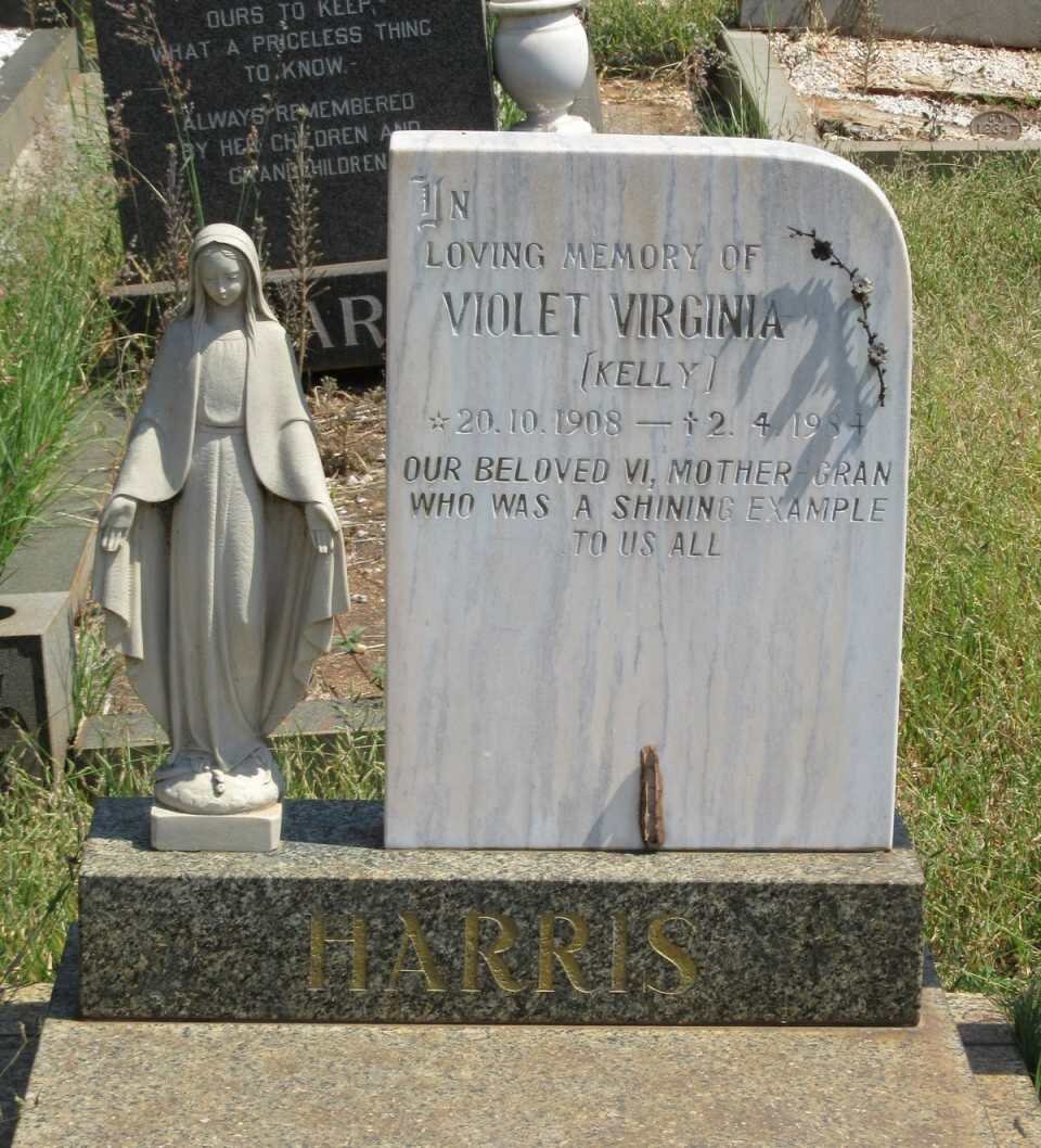 HARRIS Violet Virginia 1908-1984
