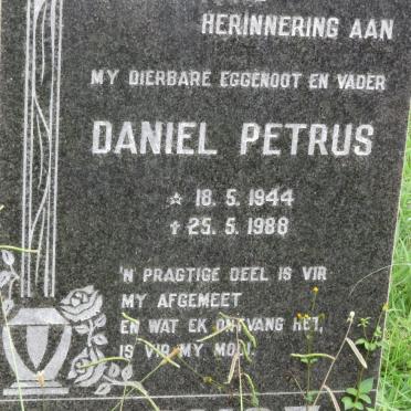 HARMSE Daniel Petrus 1944-1988