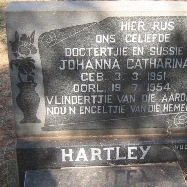 HARTLEY Johanna Catharina 1951-1954