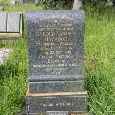 HAYWOOD Harold George 1884-1949 :: HAYWOOD George Dickson 1911-1968