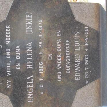 HART Edward Louis, de 1903-1981 &amp; Engela Helena 1906-1979