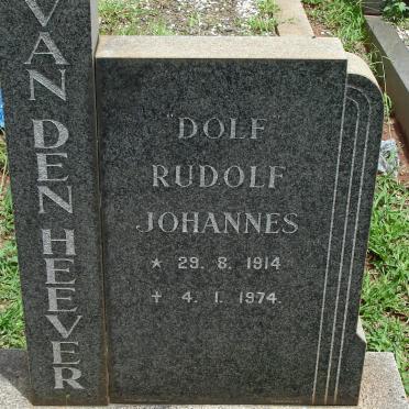HEEVER Rudolf Johannes, van den 1914-1974