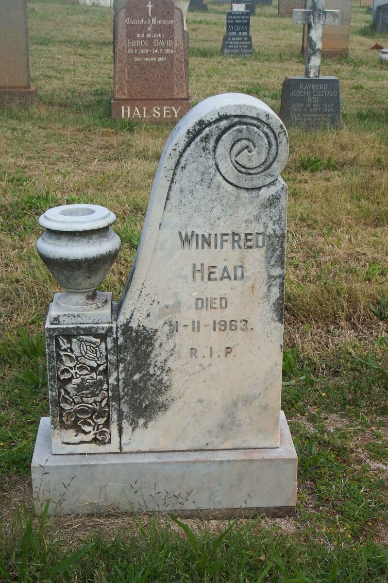 HEAD Winifred -1963