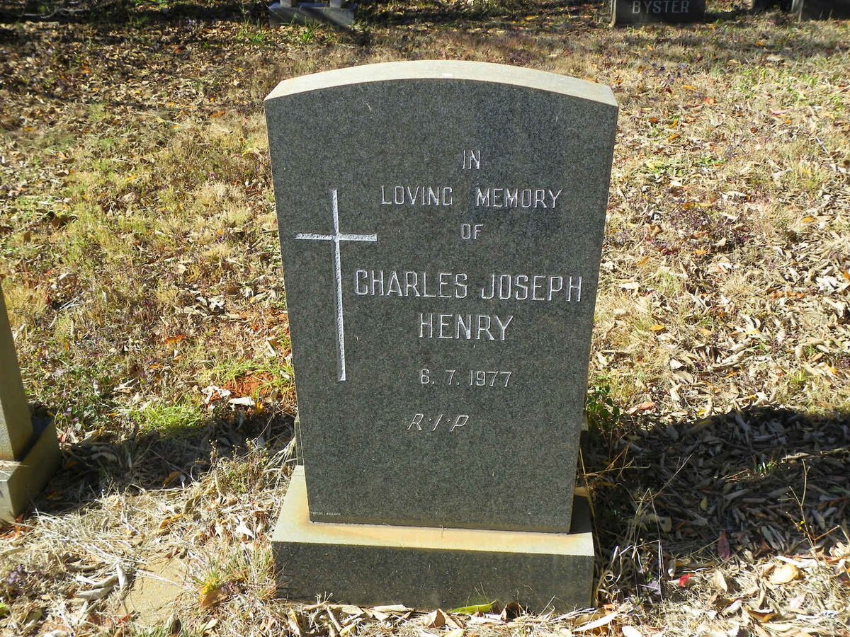 HENRY Charles Joseph -1977