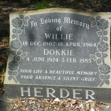 HERDER Willie 1902-1964 :: HERDER Dokkie 1924-1985
