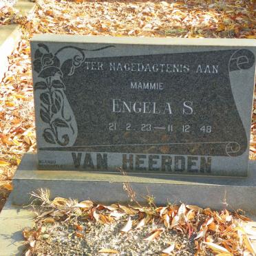 HEERDEN Engela S., van 1923-1948