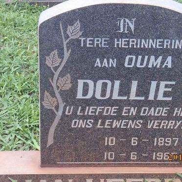 HEERDEN Dollie, van 1897-1985