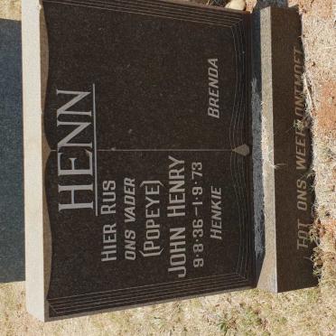 HENN John Henry 1936-1973