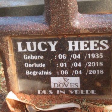 HEES Lucy 1935-2018