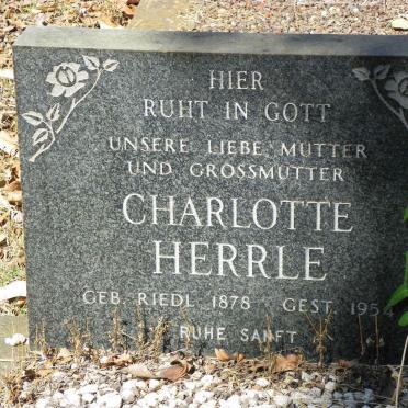 HERRLE Charlotte 1878-1954