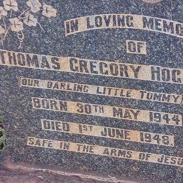 HOGAN Thomas Gregory 1944-1948